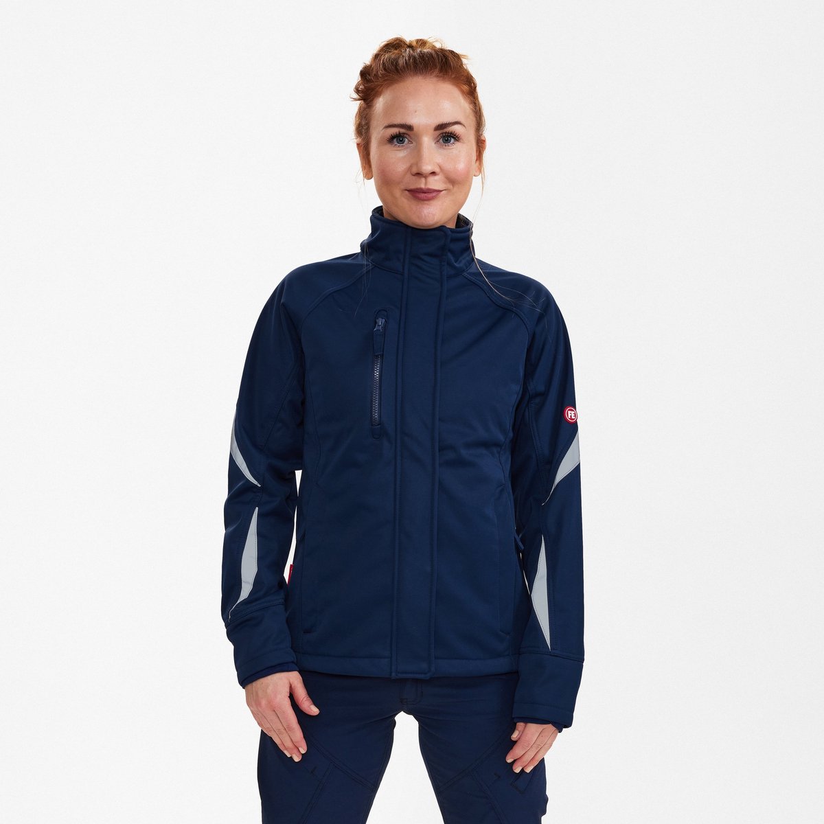 Engel Extend softshell jack voor dames 1452-328 - Blue Ink - XL