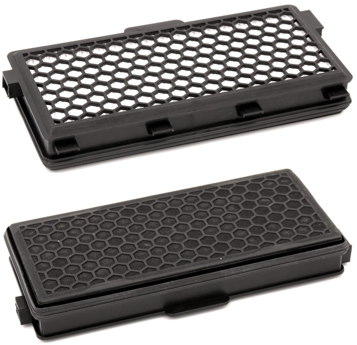 Hepa Vervang Filter - Geschikt Voor Miele S4000/S5000 - Vervangt SF-HA 50 - Stofzuigerfilter - 2 stuks - zwart