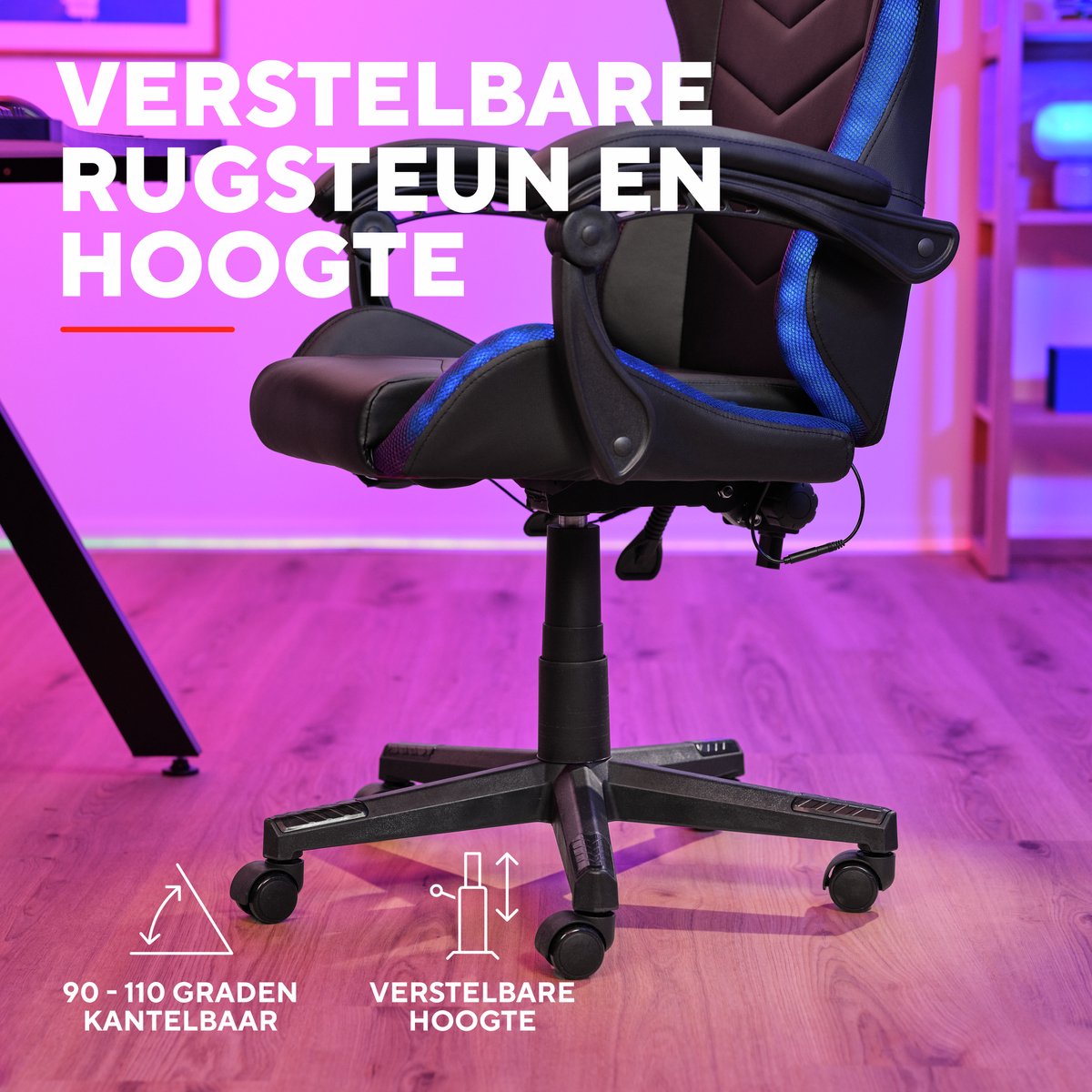 Trust GXT 704 Roniq RGB - Gaming stoel thumbnail 5