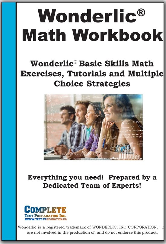 Wonderlic Math Workbook - cover