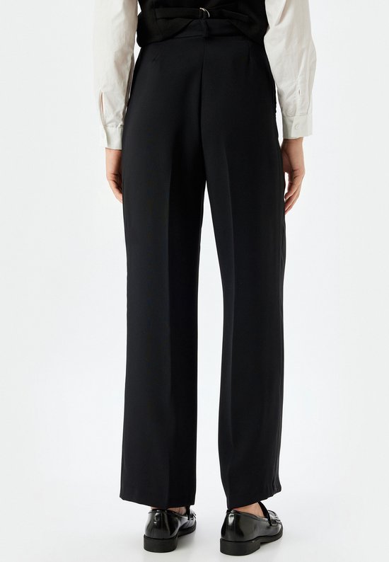 Satijnen broek voor dames, pailletten, glitter - Chino damesbroek, brede pijpen, esthetische hoge taille, elegante hippiebroek, glanzende marlenebroek, grote maat, vrijetijdsbroek voor feestelijk