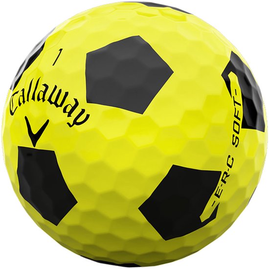 Callaway ERC Soft Truvis Golfballen 2025 - Geel - 12 Stuks van Merkloos — afbeelding 2