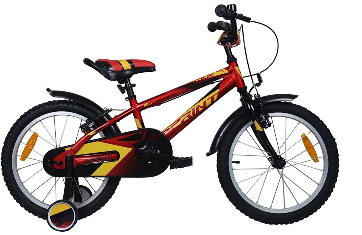 Sprint Casper 18´´ Fiets Rood Jongen
