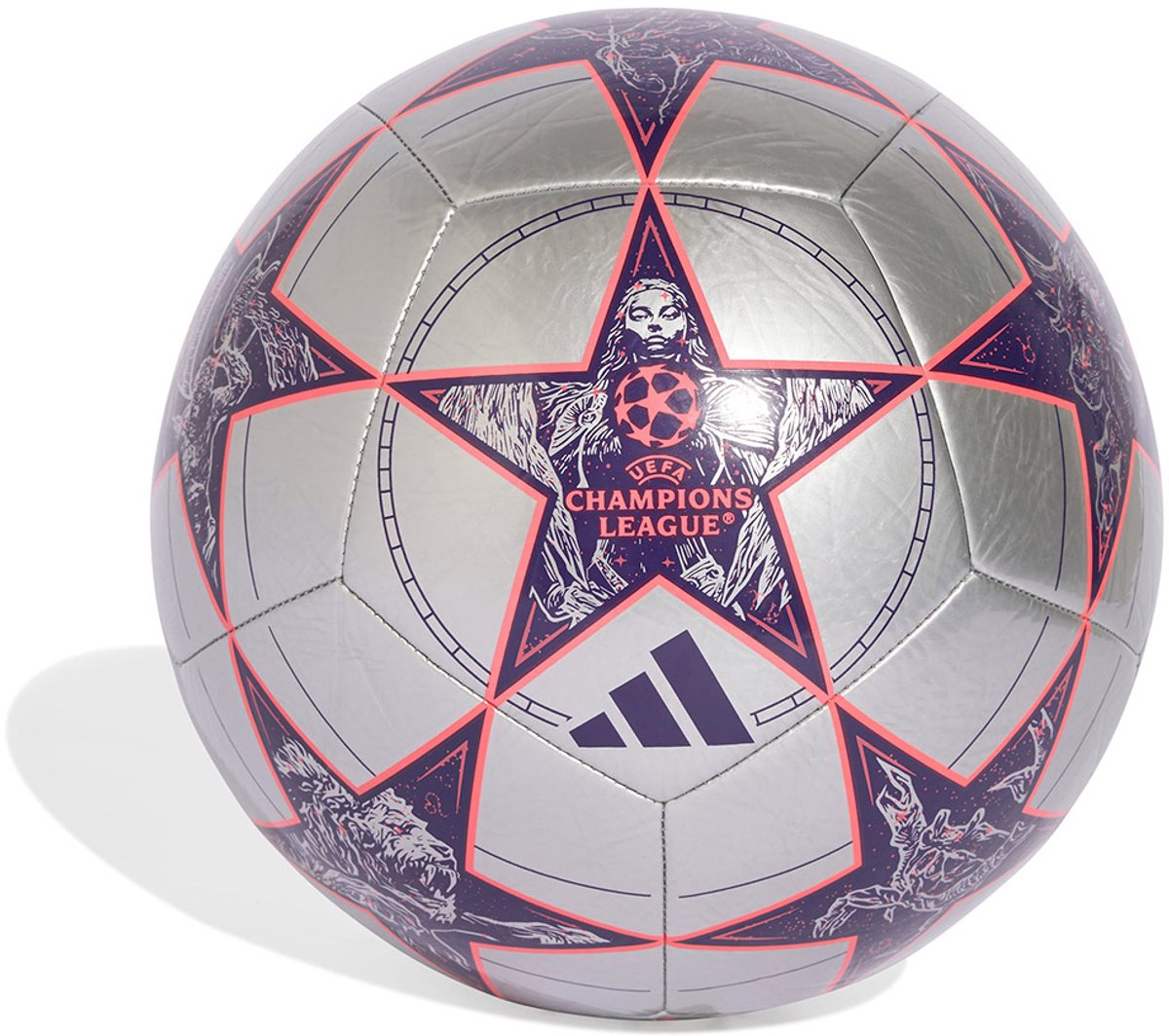 Adidas Ucl Club 25/26 League Stage Voetbal Zilver 4