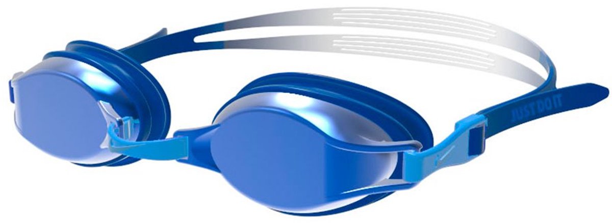 Nike Swim Nessd125 Chrome Mirror Zwembril Man Vrouw Game Royal