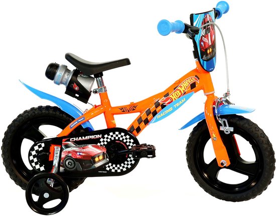 Dino Kinderfiets Hot Wheels 12 inch — afbeelding 2