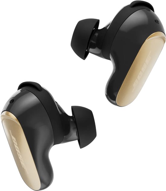 Bose QuietComfort Ultra – In-ear draadloze oordopjes – Bluetooth 5.3 – Active Noise Cancelling – Zwart / Goud