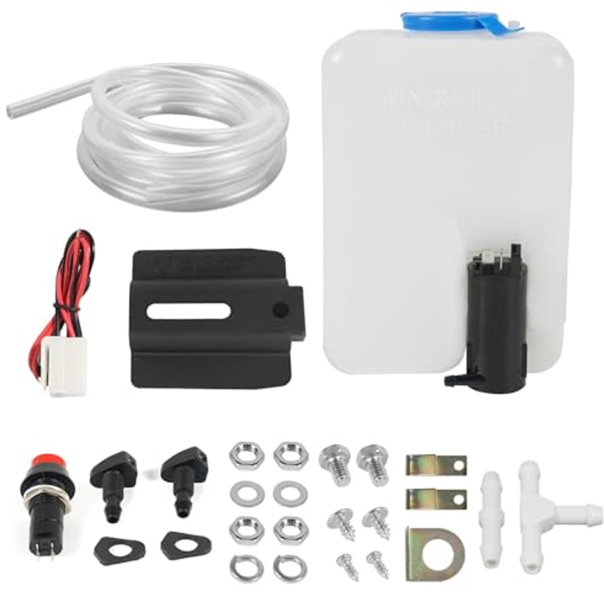 Universele Ruitensproeier met Pomp en Wasserreservoir 12V
