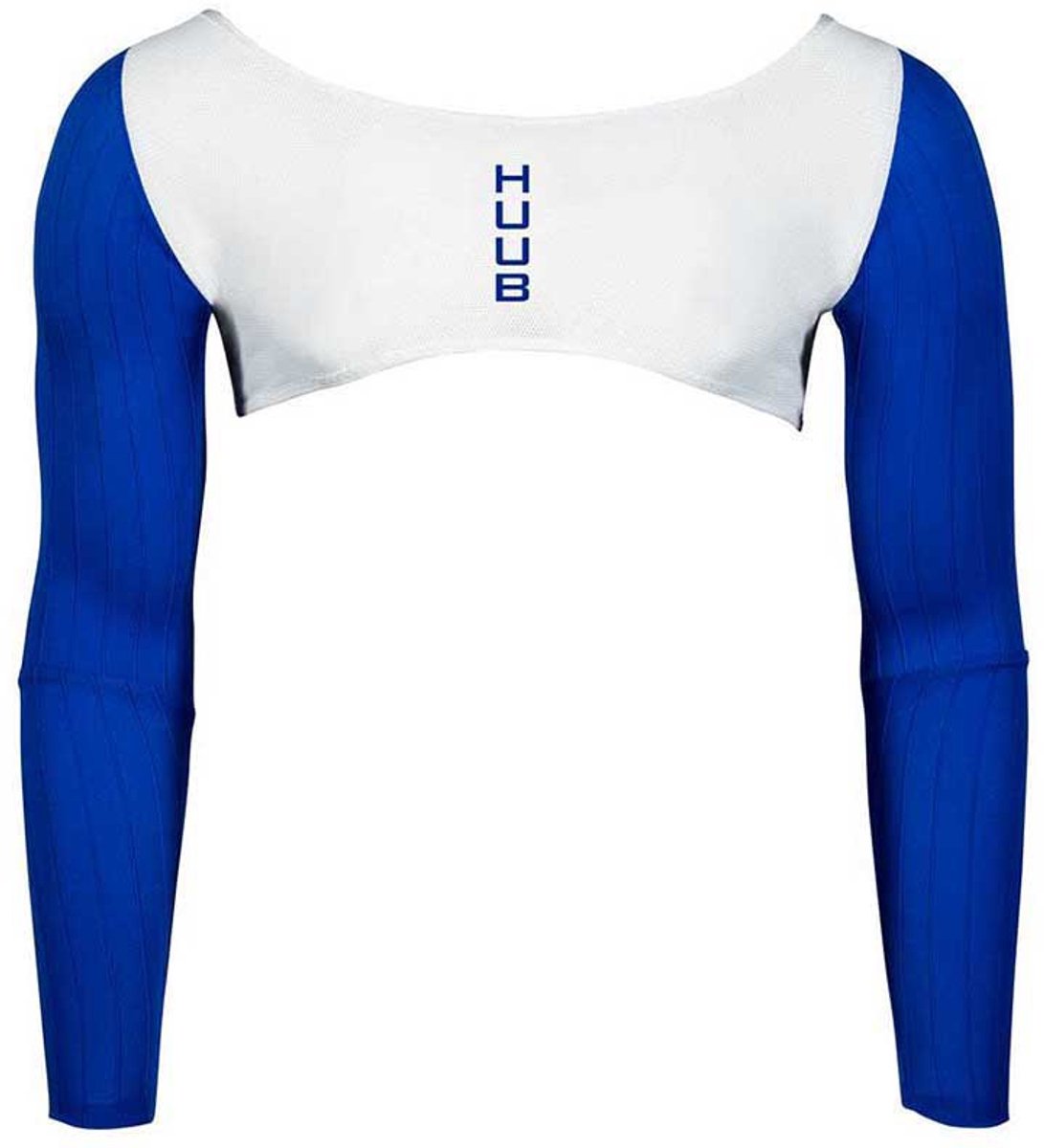 Huub Aero Bridge Armwarmers Wit,Blauw XS-S Man