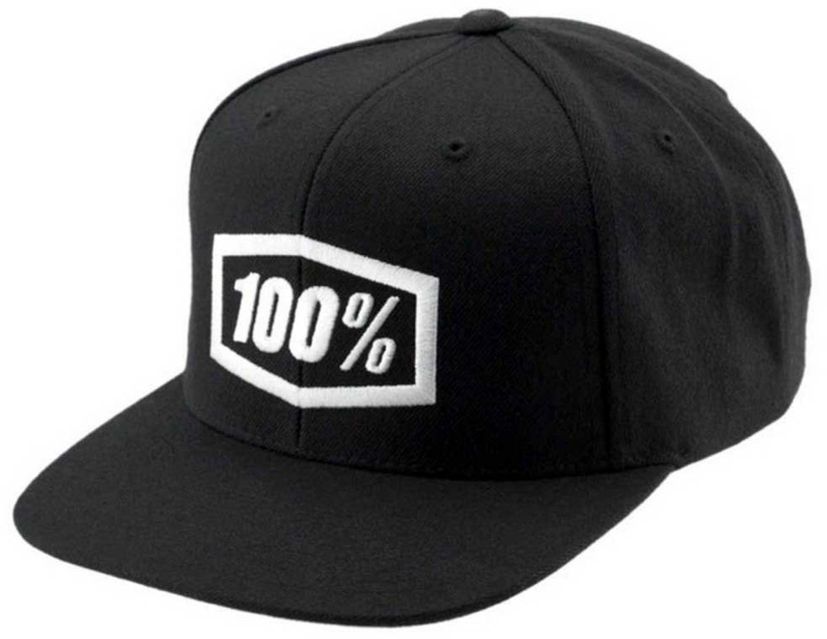 100percent Snapback Essential Corpo Pet Zwart Man