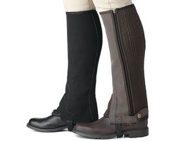 Lexhis Synthetic Halve Chaps Zwart L