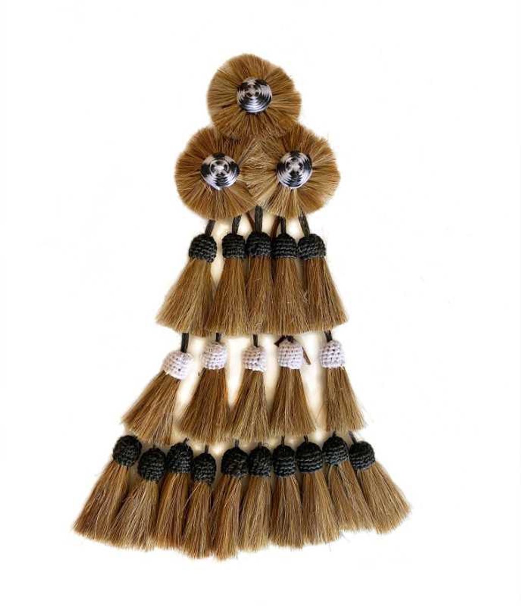 Marjoman Distribucion 20 Tassels Economical Fur Paard Vlieg Fringe Bruin