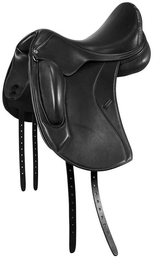 Acavallo Leonardo Dressuur Zadel Zwart 17.5´´ Acavallo Leonardo Dressuur Zadel Zwart 17.5´´