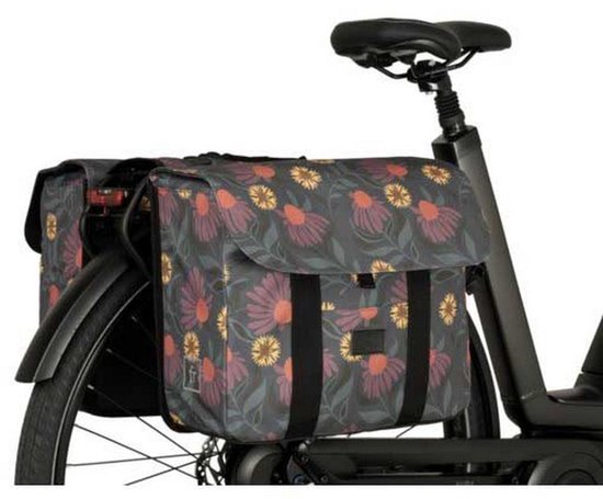 Fastrider Fastrider Nyla Dubbele Fietstas Trend - Lola Flower - 32 van FastRider — afbeelding 2