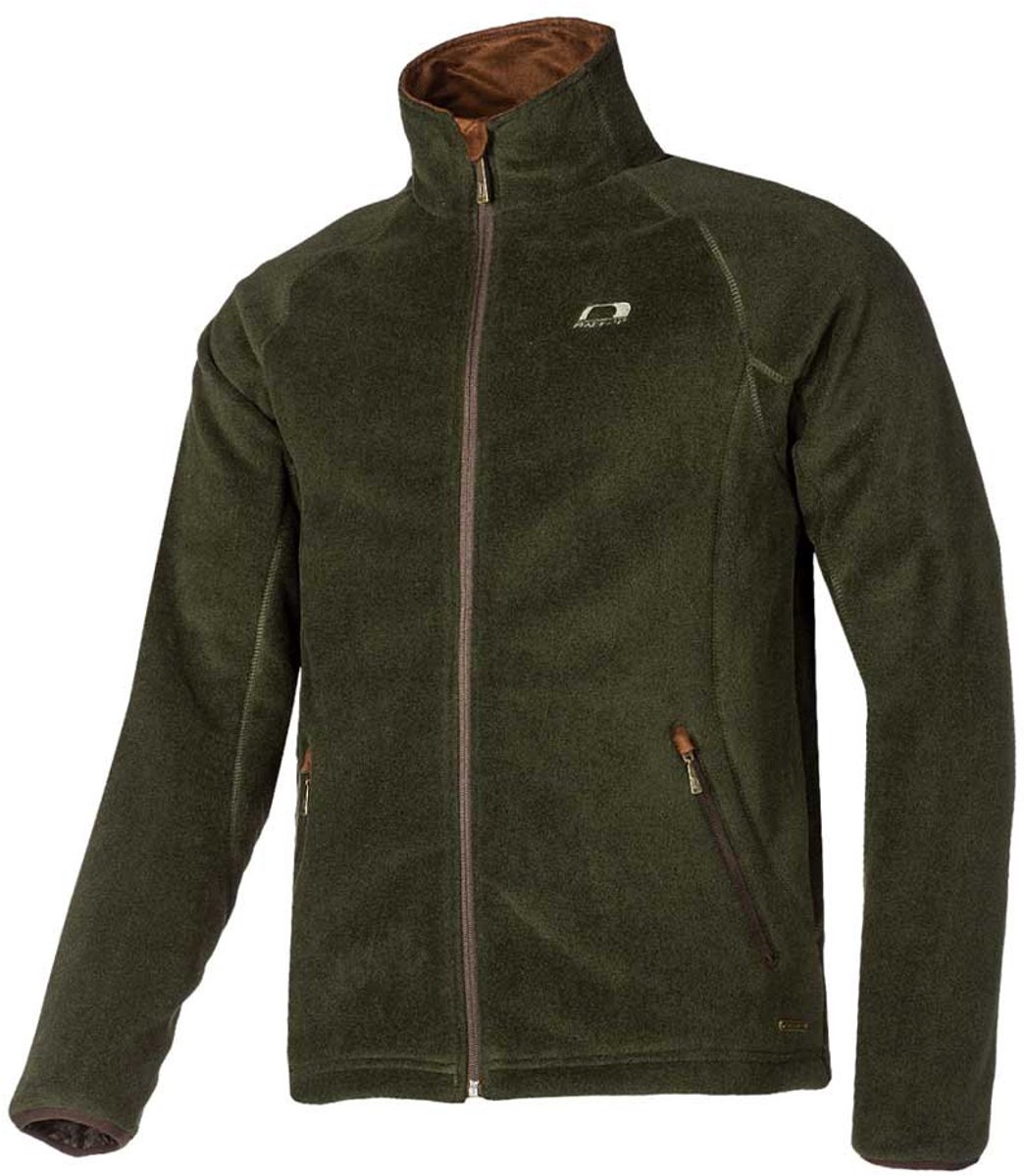 Baleno Watson Fleece Met Volledige Rits Man Olijf