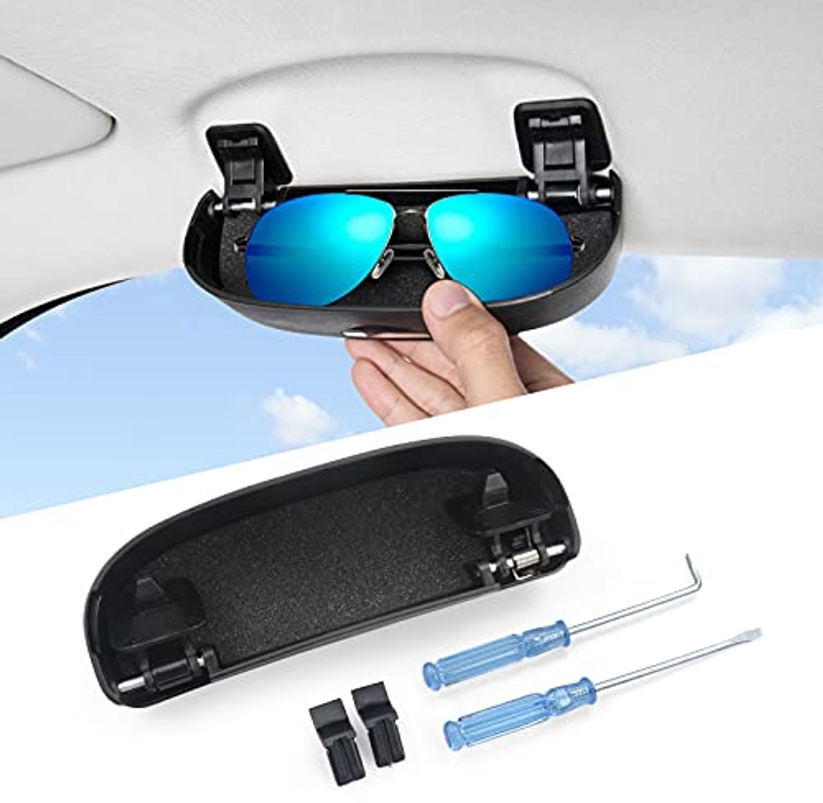 Zonnebrilhouder Auto Accessoire voor Kadjar en Arkana