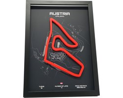 Spielberg Oostenrijk 3D F1 circuit schilderij