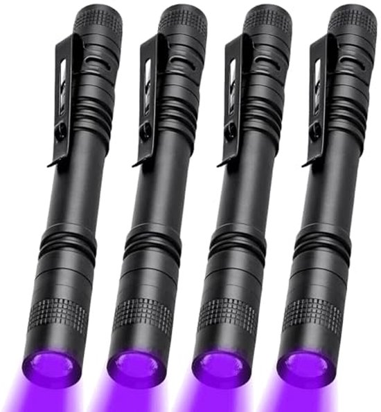 LEDGLE UV-zaklamp Met 100 LED-kralen – 395 Nm, IPX4 Waterdicht, Aluminium Behuizing, Voor Het Opsporen Van Huisdierurine, Vlekken En Valse Biljetten, Inclusief Koord 6 miniatura