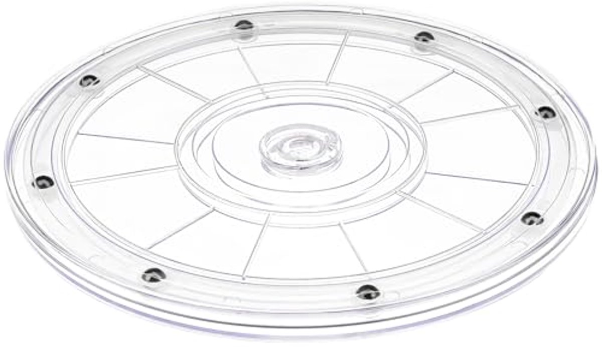 Draaitafel 8 Inch Acryl Luie Susan Organizer voor Keuken en Kasten