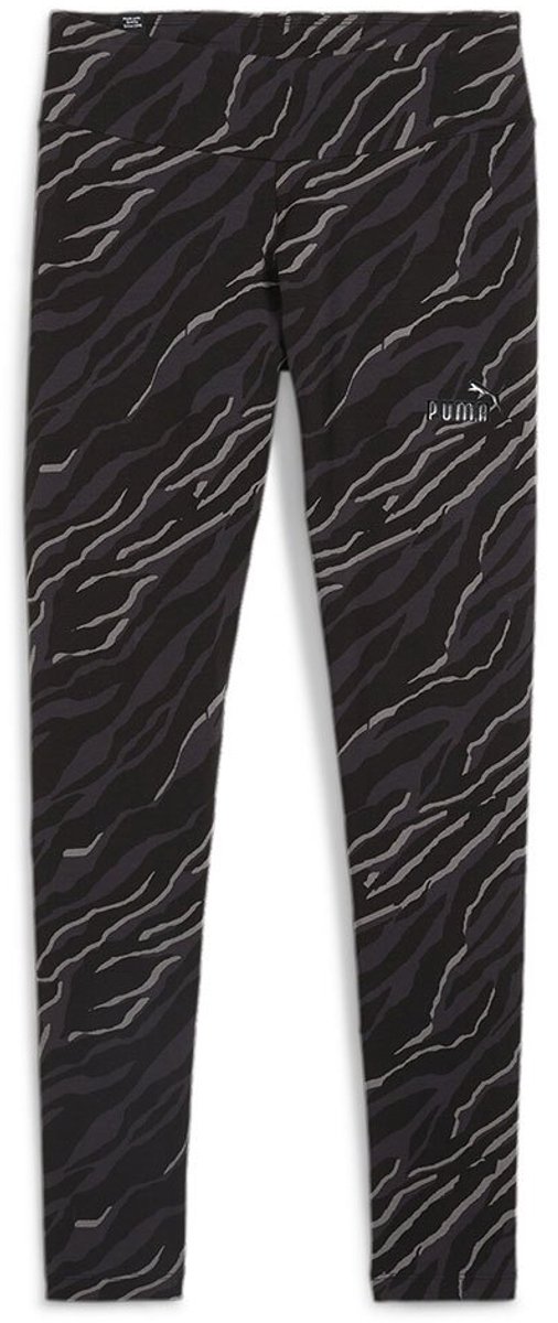 Puma Ess+ Animal Aop Leggings XS Vrouw Zwart