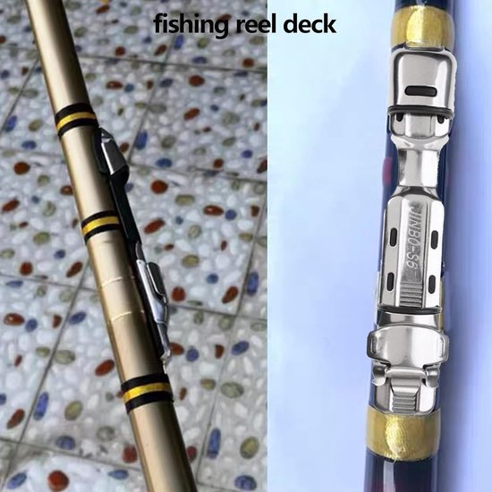 Visgereedschap - Stalen - Vissengerei Houder - Reel Houder - Zeevissen — afbeelding 3