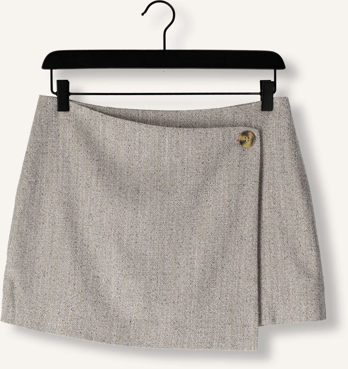 My Essential Wardrobe Emmymw Wrap Skirt Dames - Korte rok - Zand - Maat 34