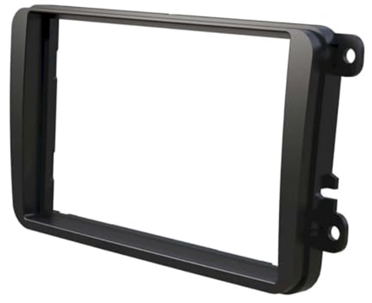 Autoradio inbouwframe dubbel DIN ISO-compatibel voor diverse VW en Skoda modellen