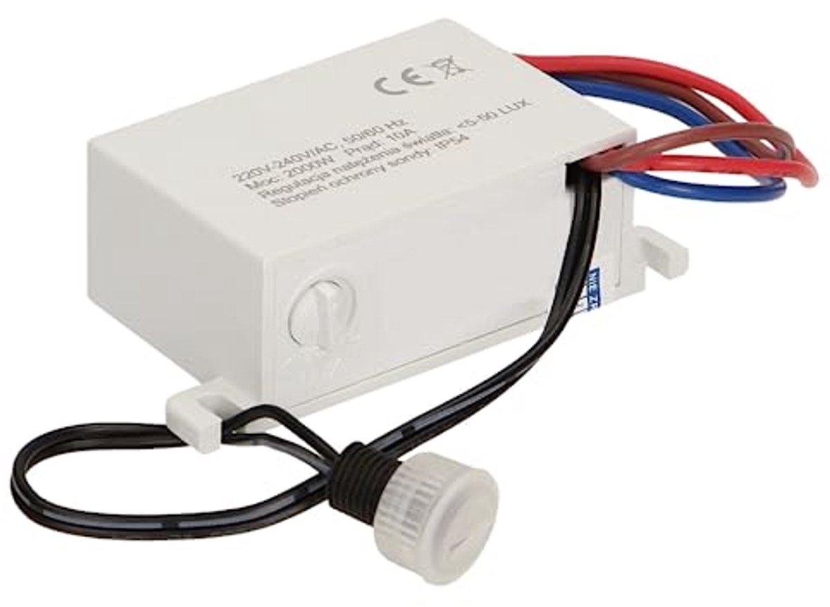 Schemerschakelaar Buiten met Externe Sonde 230V IP54