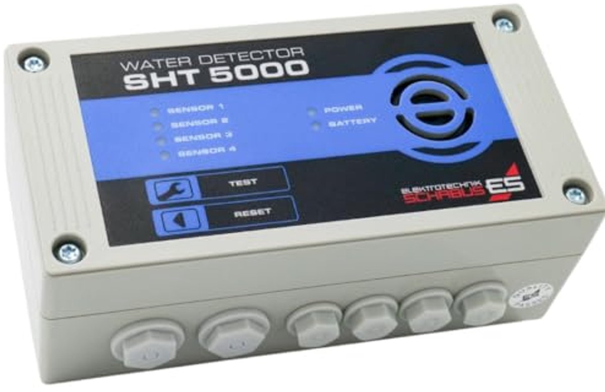 Water Detector met Externe Sensor voor Veiligheid en Klimaatregeling