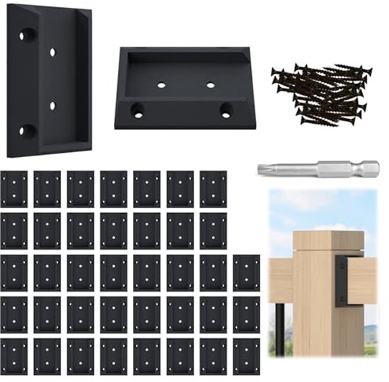 Heavy Duty 45 graden hoeksteunen voor pergola's connectoren voor 2x4