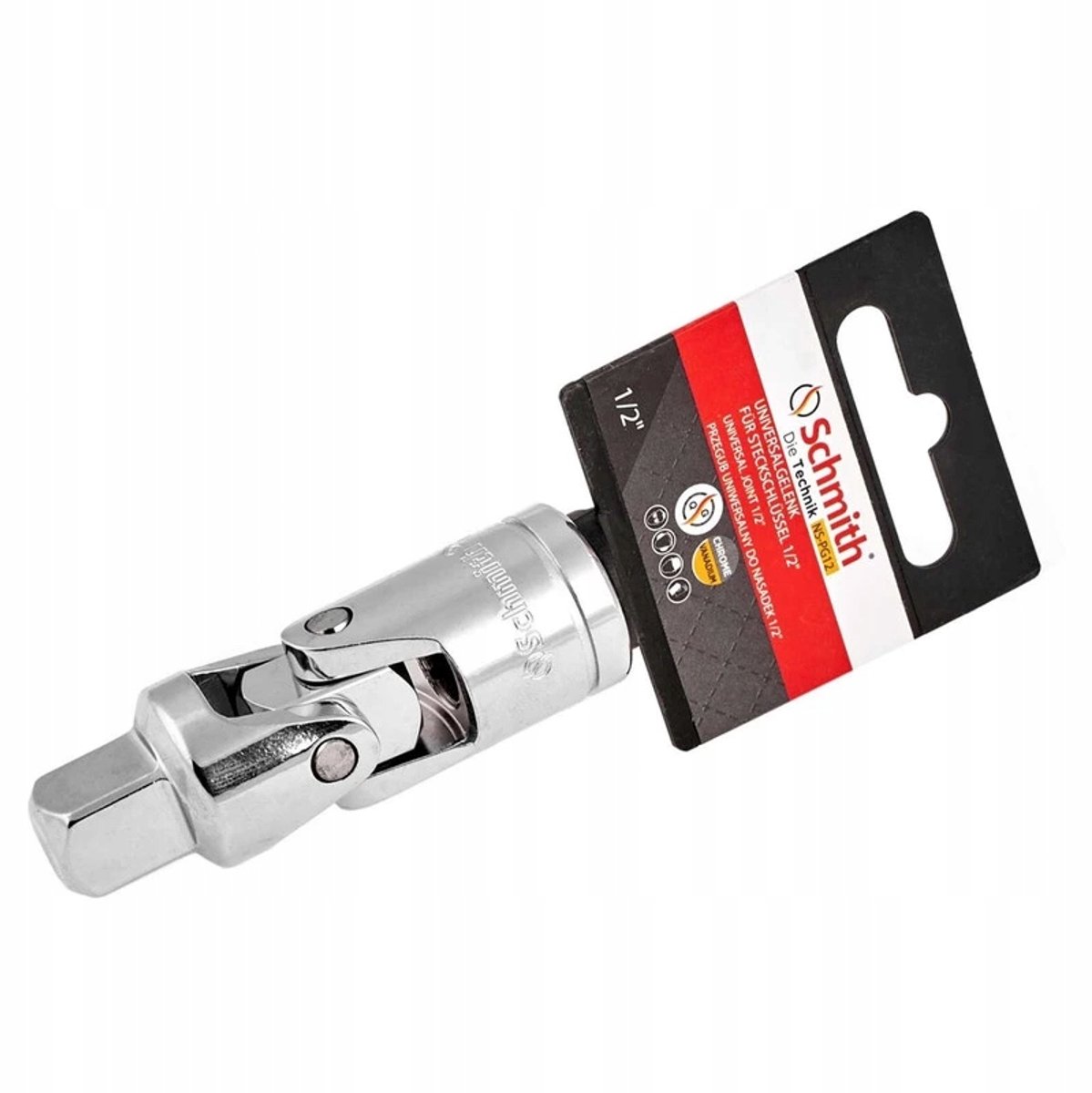 Schmith Universele Dop Verlenger 1/4" CrV Staal