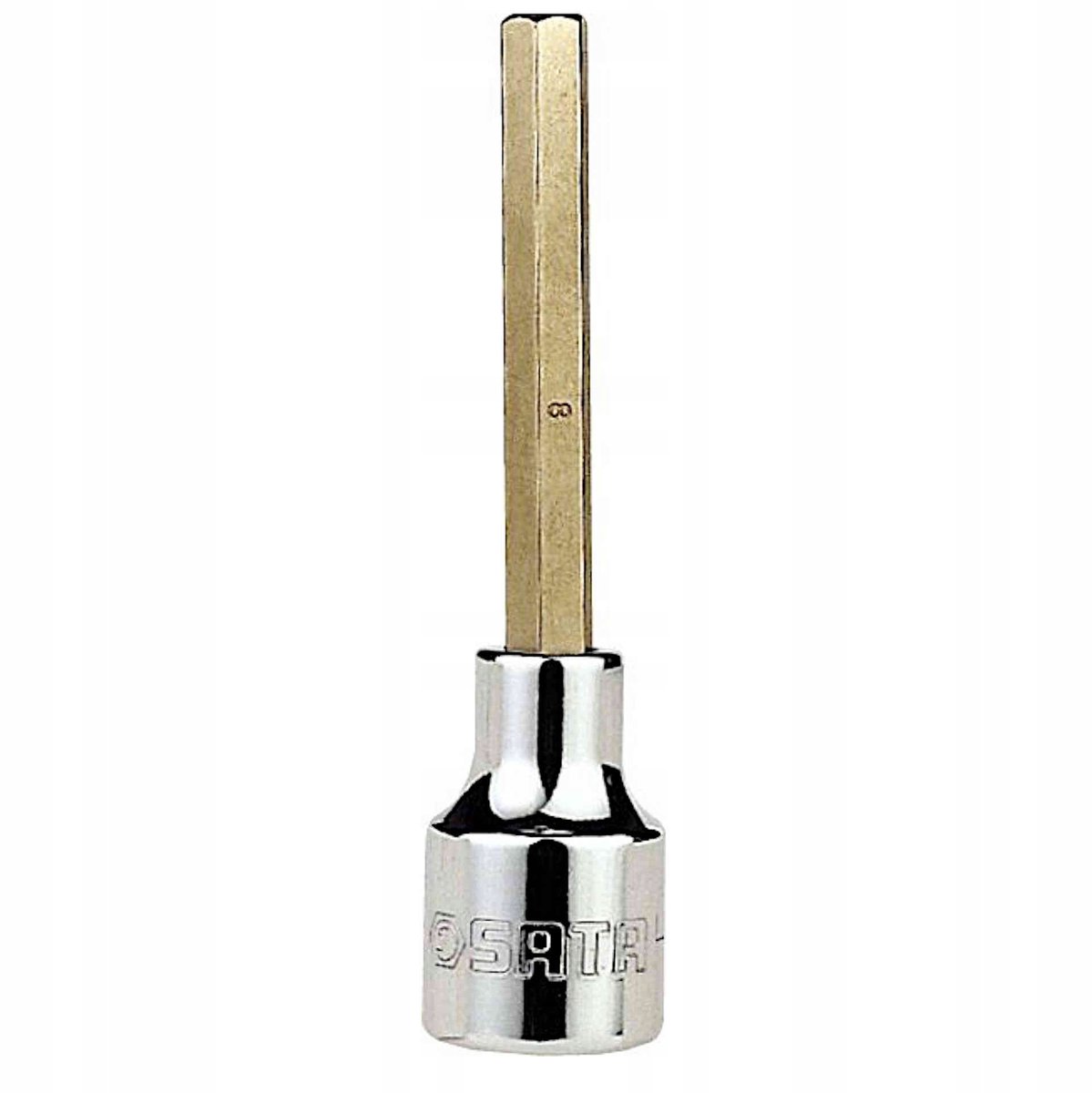 SATA 1/2” HEX Bit Dopslag 8mm L100mm – Duurzaam & Betrouwaar & Betrouwaar