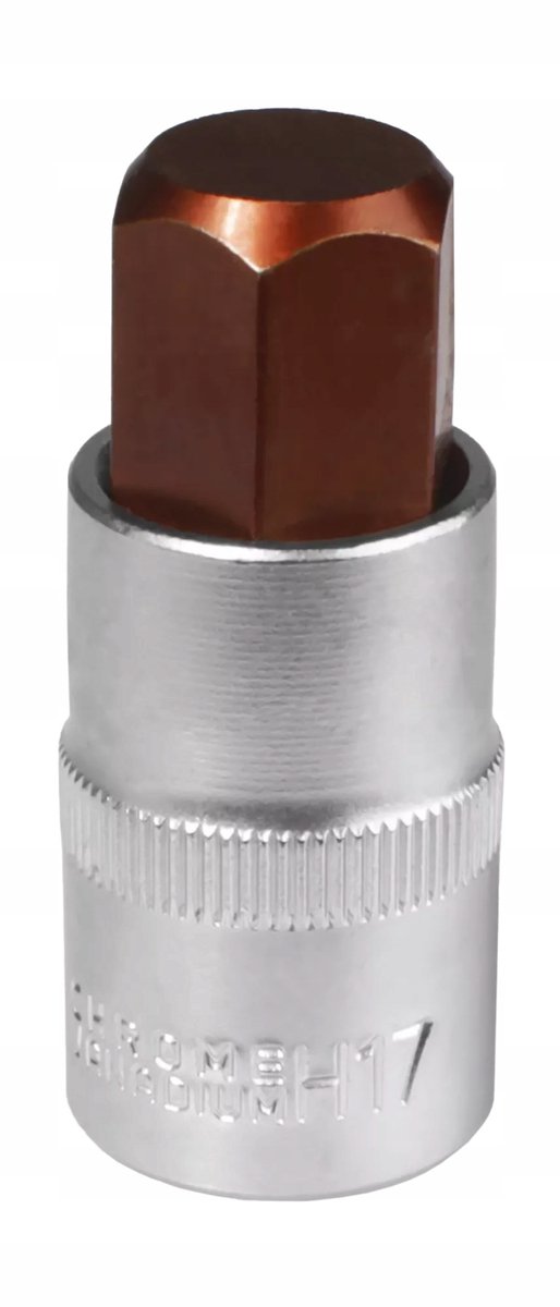 MJW Dop Bit 1/2" HEX 17 mm S2 - Duurzaam en Precisie