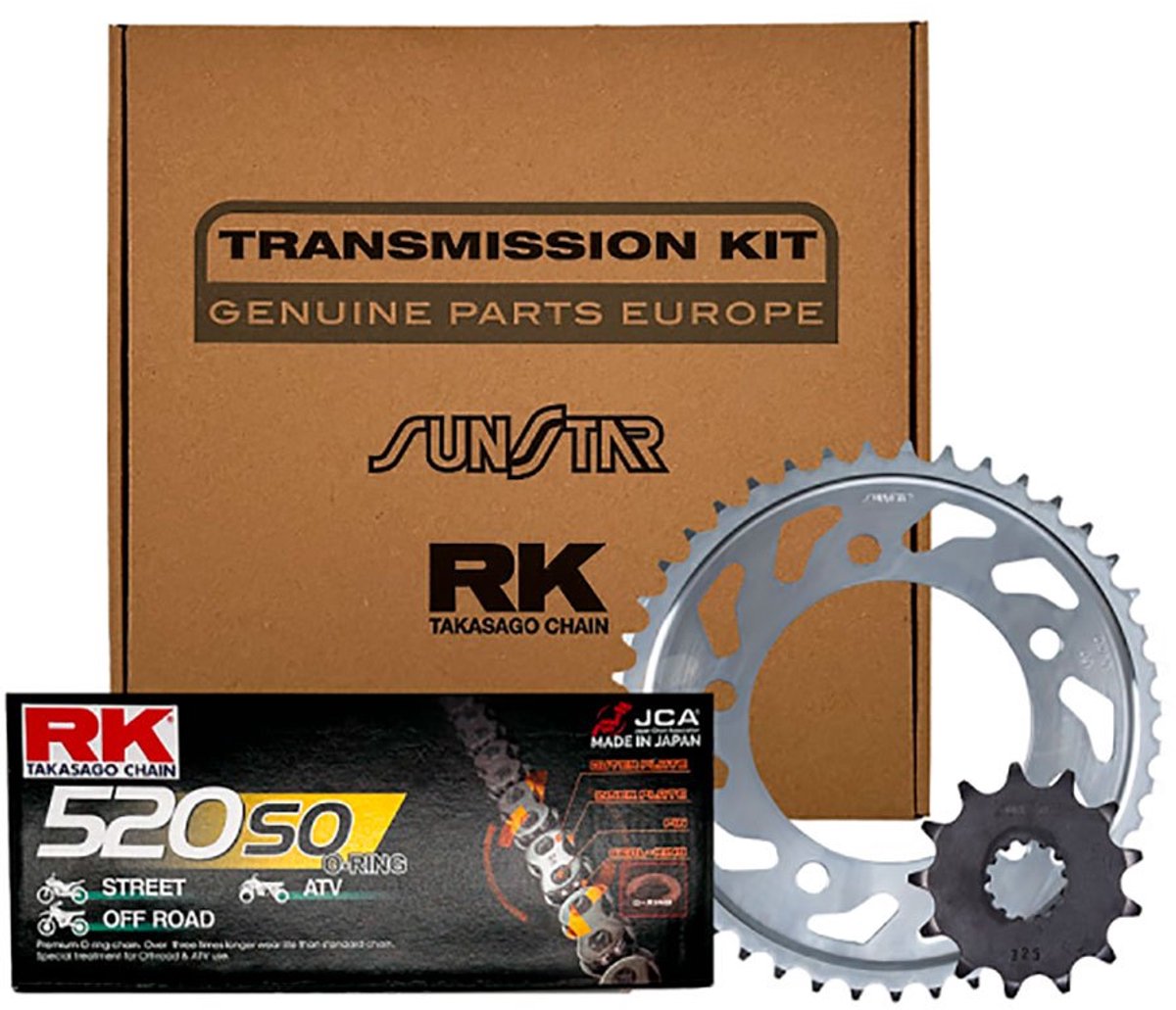 Rk Kcsu0047-so 520sunstar Transmissieset Zilver 15t / 41t