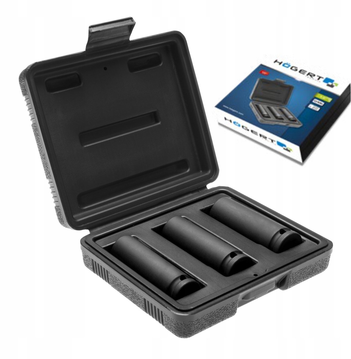 HOGERT 1/2" Dopsleutelset voor Velgen (3-delig)