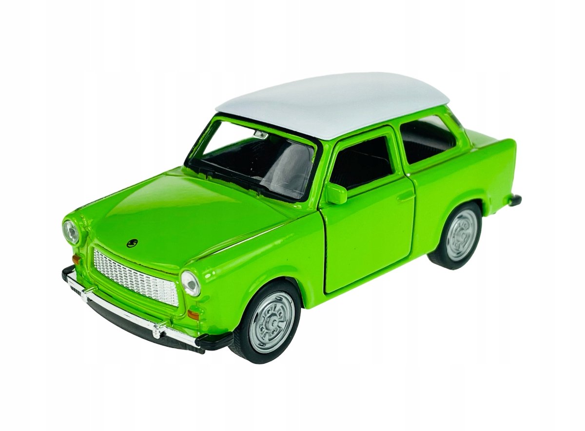 Welly Trabant 601 Schaalmodel 1:34 Metaal Groen/Wit