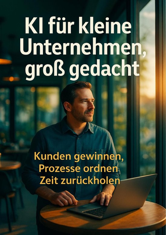 KI für kleine Unternehmen, groß gedachtv - cover