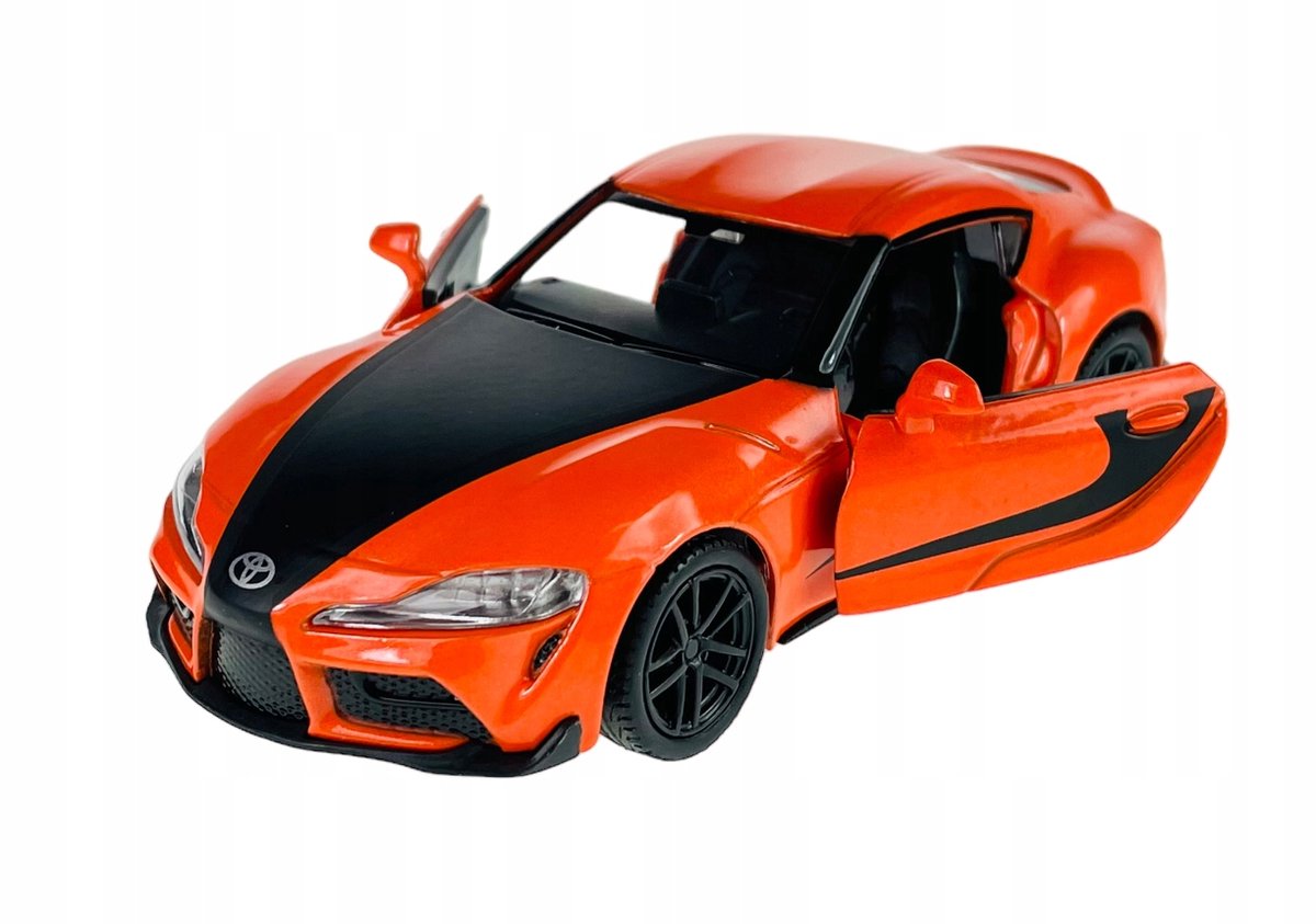 RMZ City 2020 Toyota Supra Oranje Metalen modelauto 12,5 cm