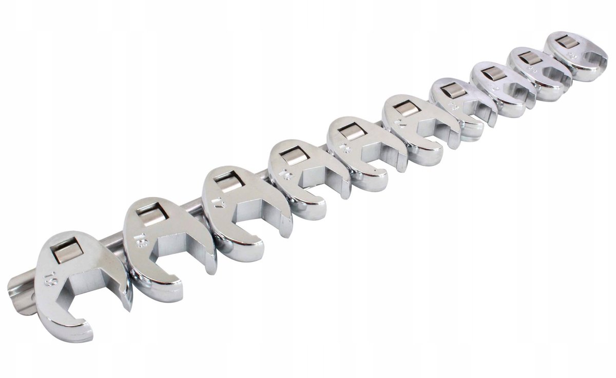 Professionele Steeksleutelset 3/8" voor Sensoren en Lambda's - 10 Delig