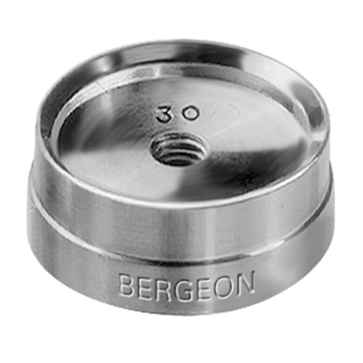 Aluminium drukstuk 46 + 48 mm, concaaf Bergeon