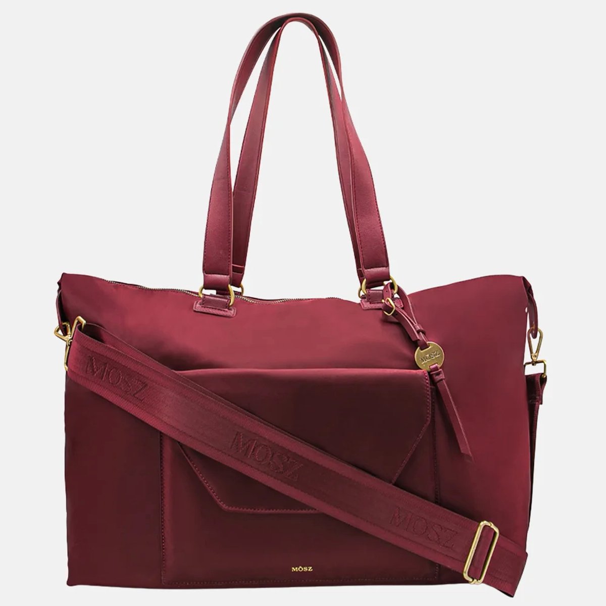 MŌSZ Grote dames reistas bordeaux - 37 liter : Sandy hanbagage reistas / sporttas