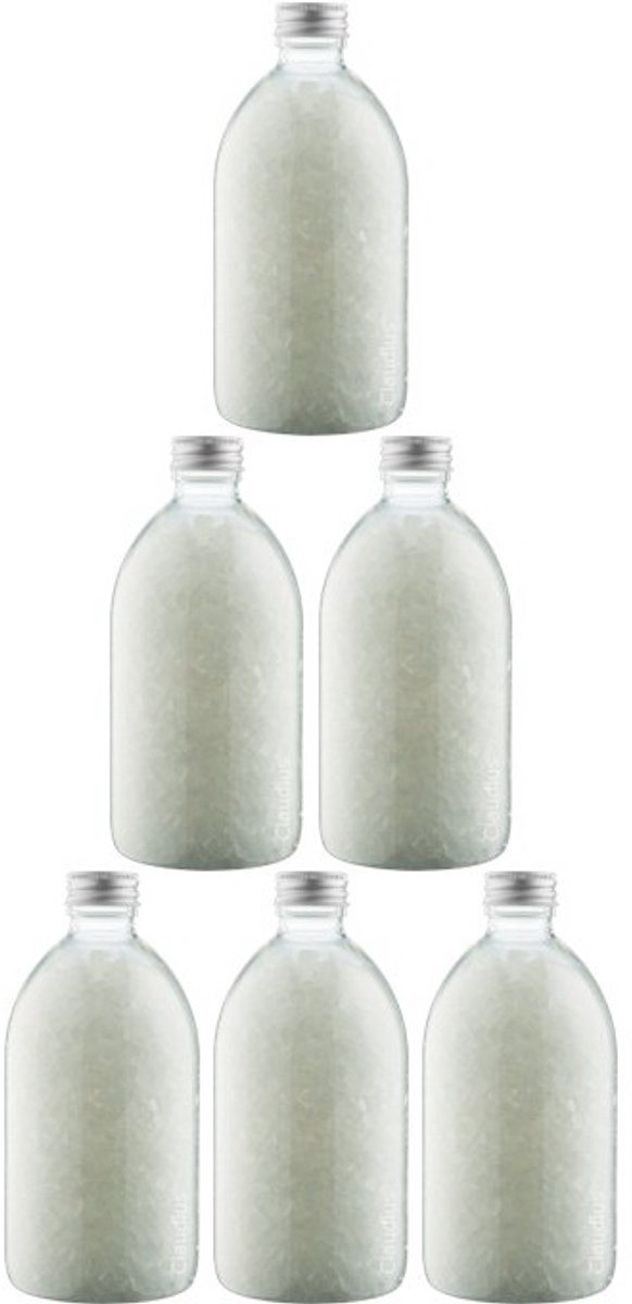 Claudius Badzout Relaxing Moment - 600 gram - Fles met aluminium dop - Set van 6 stuks