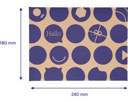 180x Bol.com enveloppen A5 formaat 180 x 240 mm - - Enveloppendoos