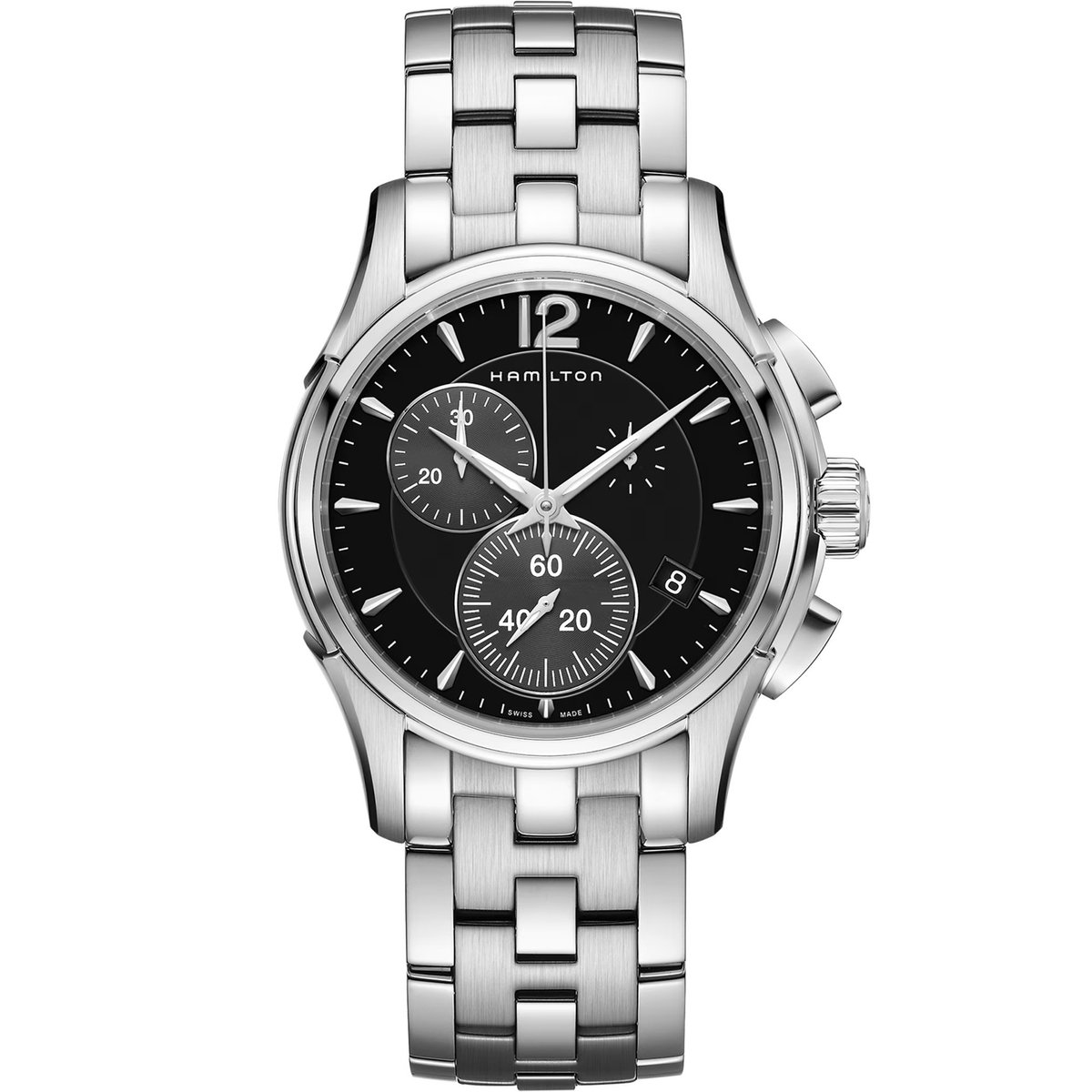 Hamilton Jazzmaster H32612131 Horloge - Staal - Zilverkleurig - Ø 42 mm