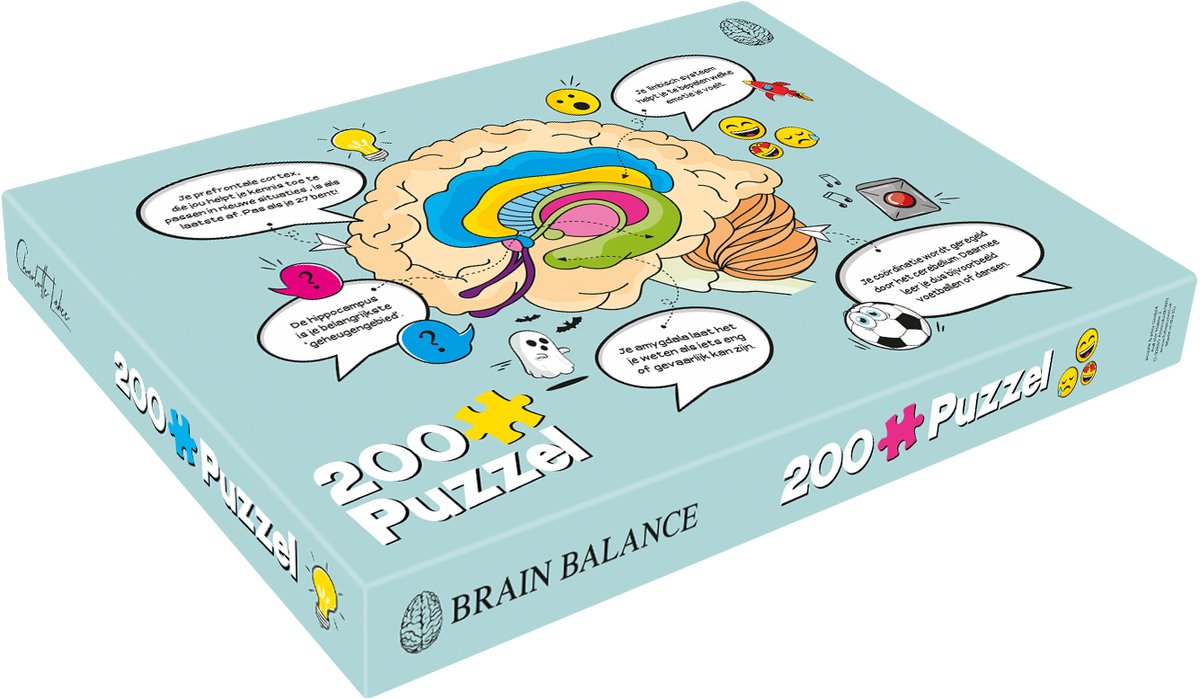 Puzzel kinderen - 200 stukjes - Legpuzzel voor kinderen - Vanaf 4 jaar - Educatief speelgoed