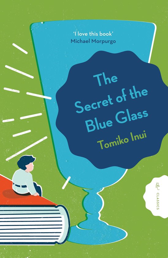The Secret of the Blue Glass - cover