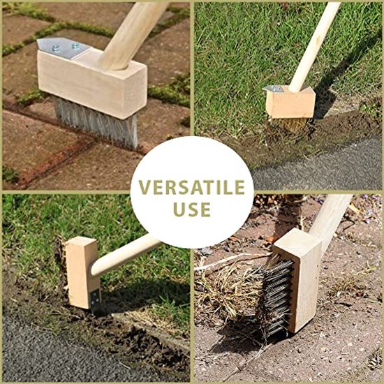 Onkruidborstel voor Terrassen en Opritten - Stevige Schoonmaaktool voor Blokbestrating van Merkloos	 — afbeelding 5