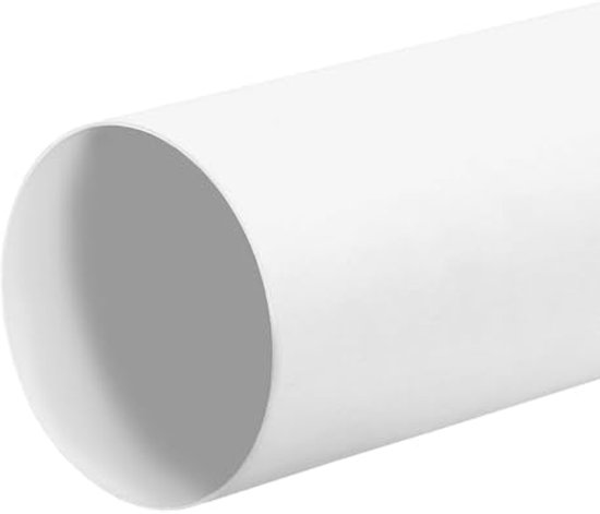 Foto: Ventilatiebuis 500 mm met een diameter van 125 mm ronde pvc buis voor ventilatie