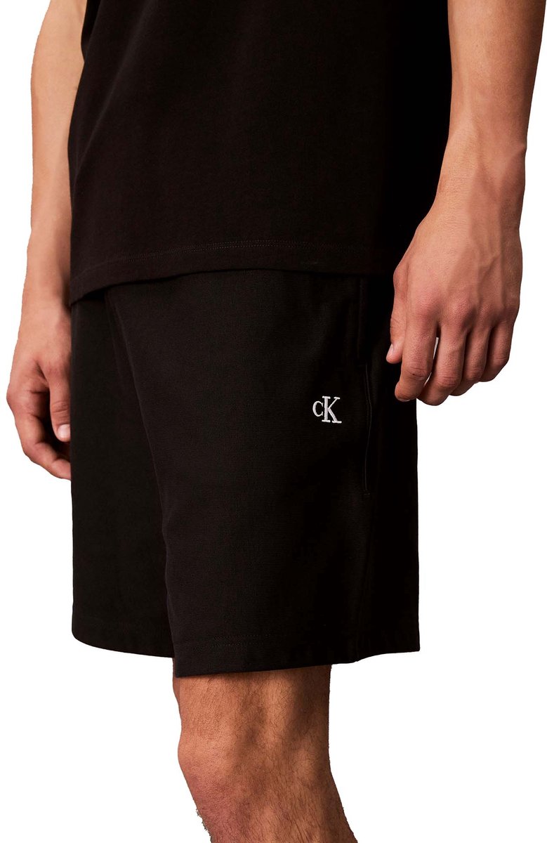 Ck Jeans Premium Terry Monogr Korte Broek - Fashion Wear - Volwassen