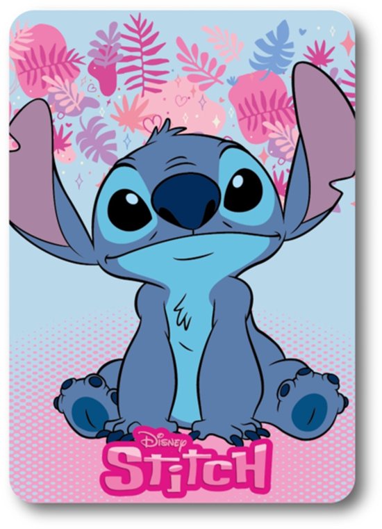 Stitch Paradise Fleece deken 100 x 140 cm